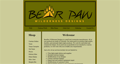 Desktop Screenshot of bearpawwd.com